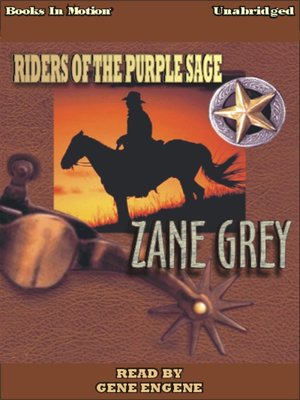 Riders of the Purple Sage - Audiobook